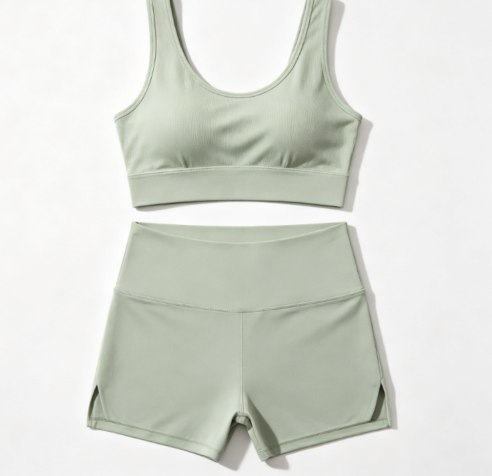 Moisture-Wicking Yoga Active Set – Rapid Sweat Evaporation, Keep Dry Through Intense Workouts