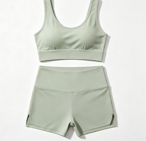Moisture-Wicking Yoga Active Set – Rapid Sweat Evaporation, Keep Dry Through Intense Workouts